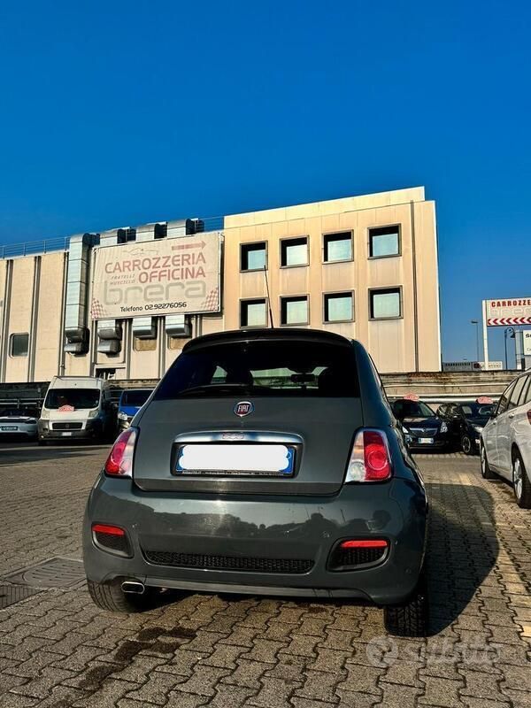 Usata Fiat 500 69 CV (50 kW) 2011 Grigio Berlina