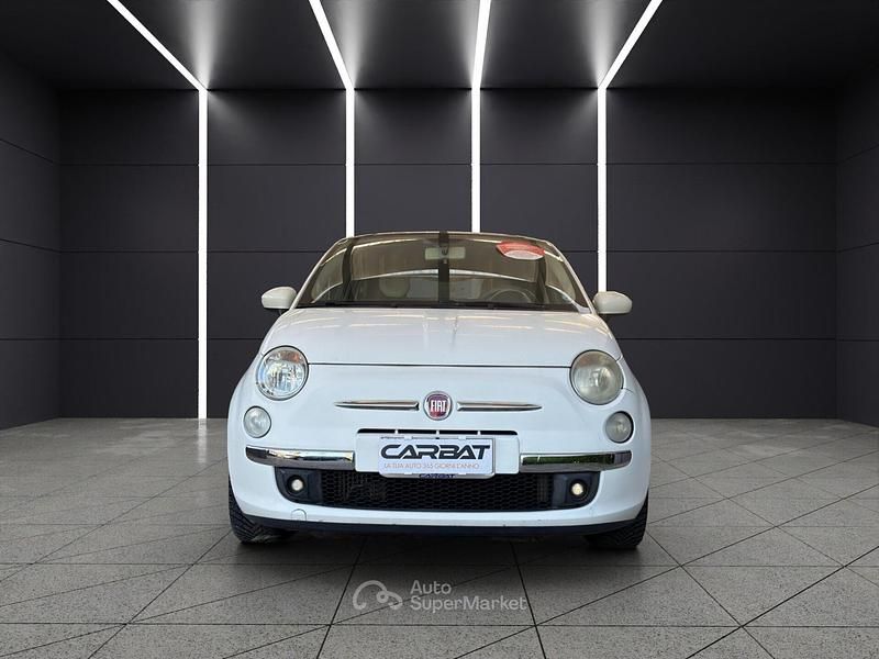Usata Fiat 500 75 CV (55 kW) 2011 Bianco Utilitaria