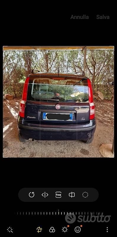 Usata Fiat Panda 69 CV (50 kW) 2011 Blu Utilitaria