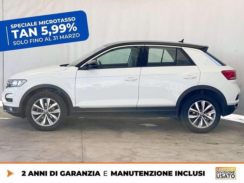 Usata VW T-Roc Style 116 CV (85 kW) 2021 Bianco SUV