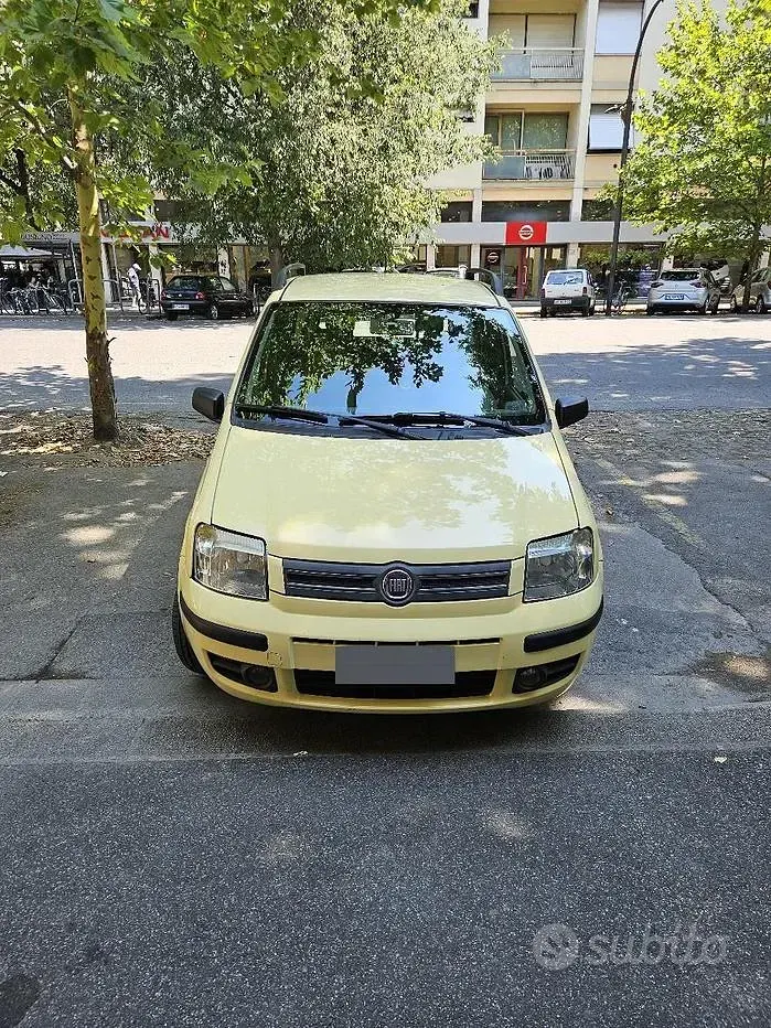 Usata Fiat Panda 60 CV (44 kW) 2008 Giallo Utilitaria