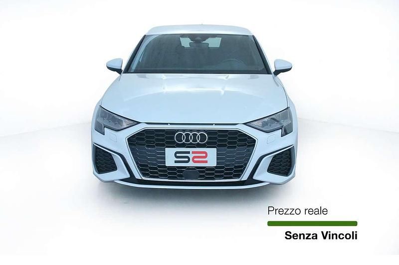 Usata Audi A3 S-Line 150 CV (110 kW) 2021 Bianco Berlina