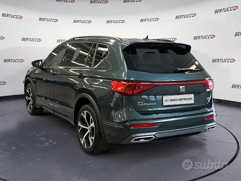 Usata Seat Tarraco FR 150 CV (110 kW) 2022 Verde SUV