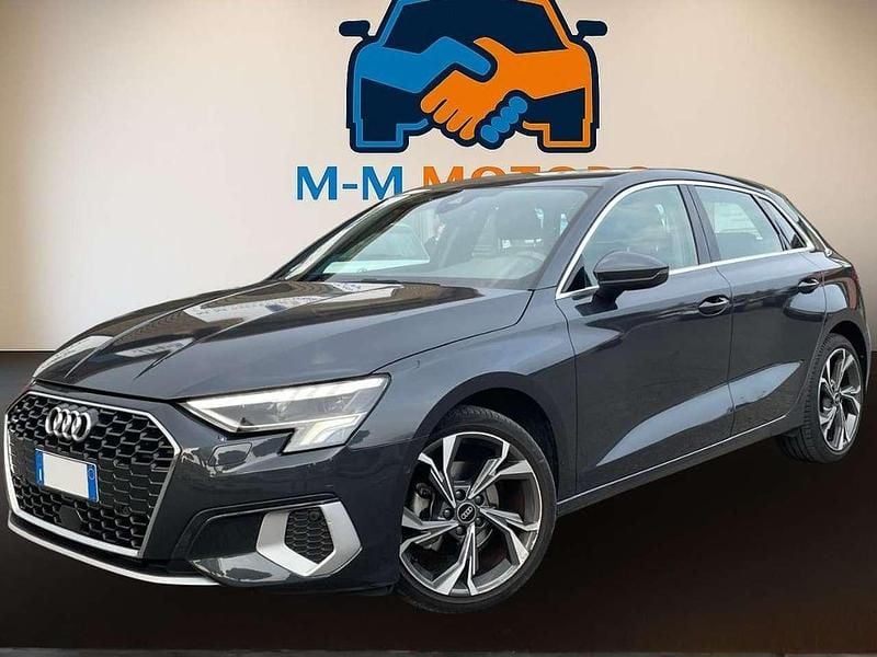 Usata Audi A3 Advanced 110 CV (80 kW) 2023 Grigio Berlina