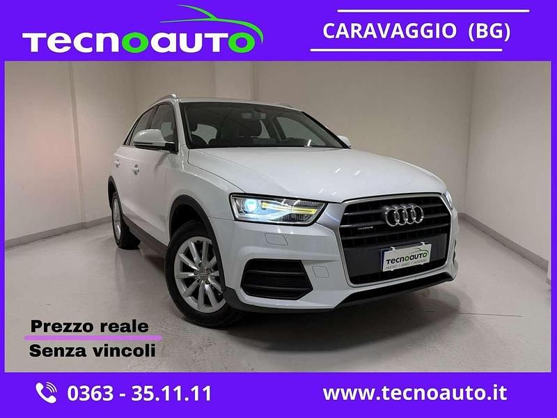 Bianco Usata 2016 Audi Q3 Comfort SUV | 14.800 € (Buon prezzo) - Immagine 1/4