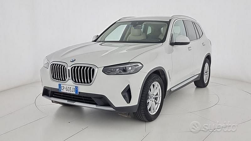 Usata BMW X3 Comfort Edition 190 CV (139 kW) 2023 Bianco SUV