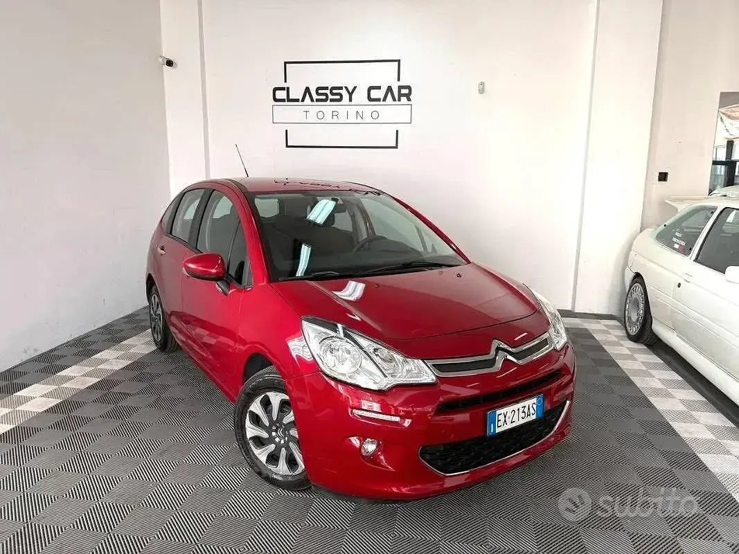 Usata Citroën C3 Seduction 68 CV (50 kW) 2014 Rosso Berlina