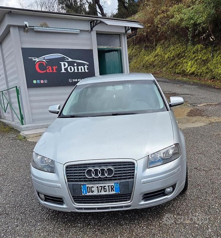 Usata Audi A3 Ambition 105 CV (77 kW) 2006 Grigio Utilitaria