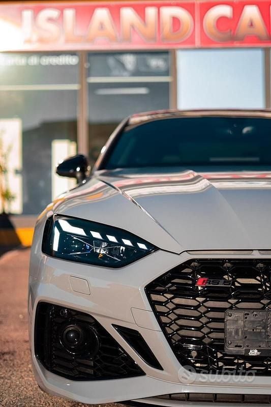 Usata Audi RS5 Design 450 CV (330 kW) 2023 Grigio Coupé