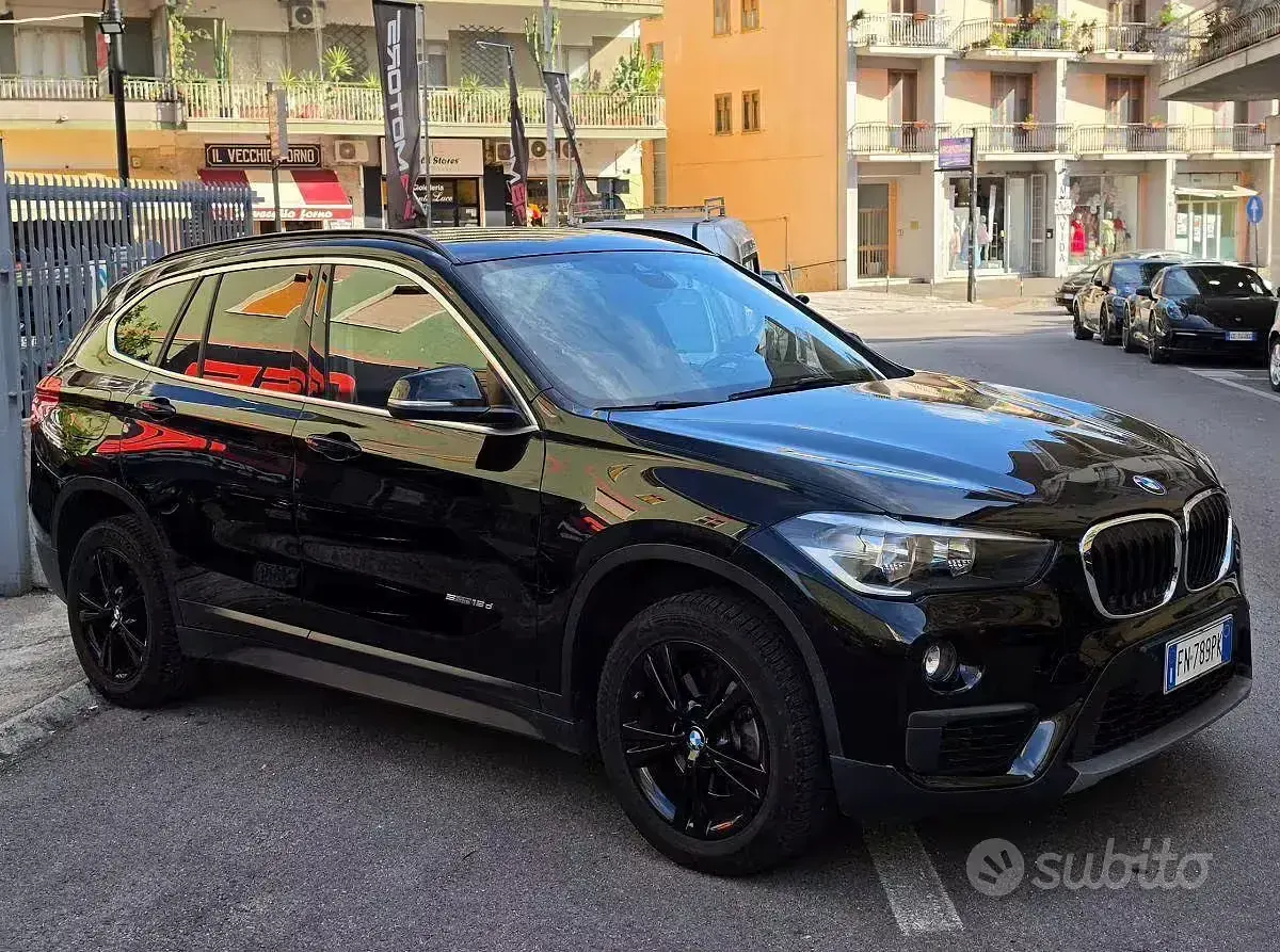 Usata BMW X1 Advantage 110 CV (80 kW) 2018 Bianco SUV