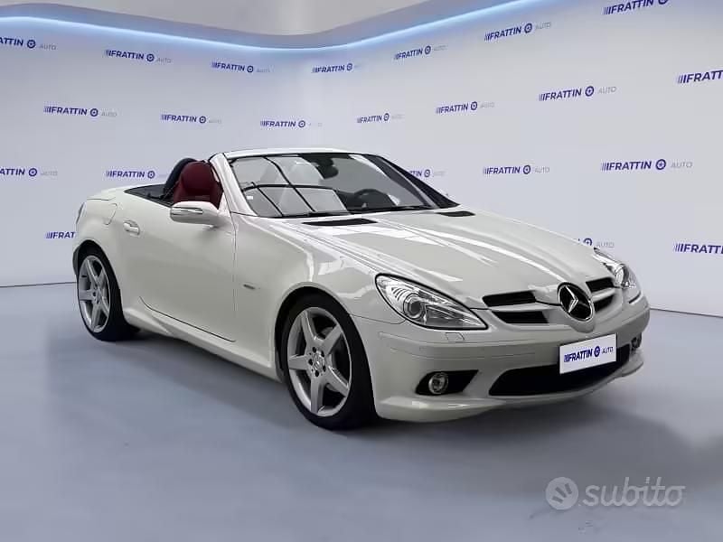 Usata Mercedes SLK280 231 CV (169 kW) 2007 Bianco Cabrio