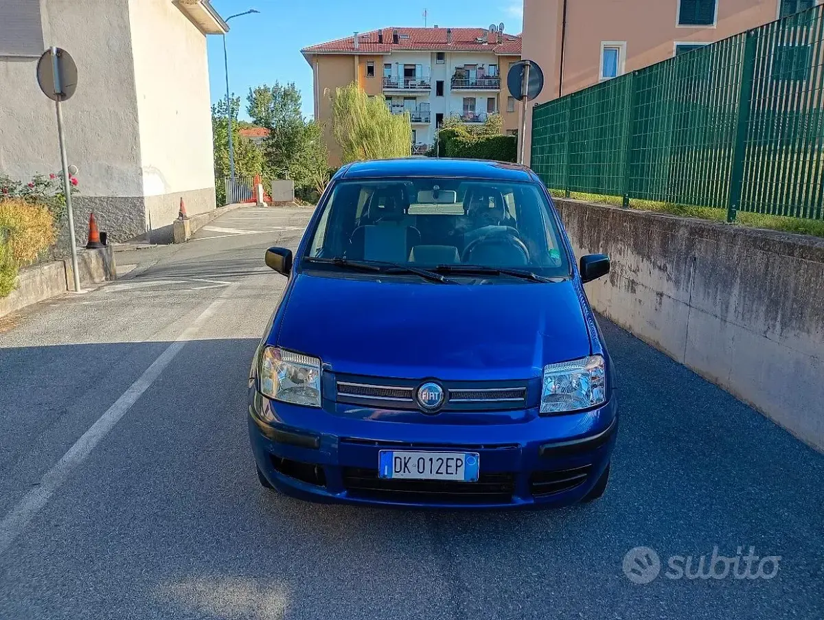 Usata Fiat Panda 60 CV (44 kW) 2007 Bluazzurro Utilitaria