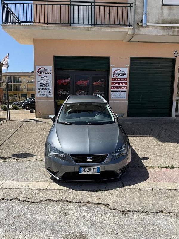 Grigio Usata 2016 Seat Leon ST Style Station wagon | 8499 € (Buon prezzo) - Immagine 1/4