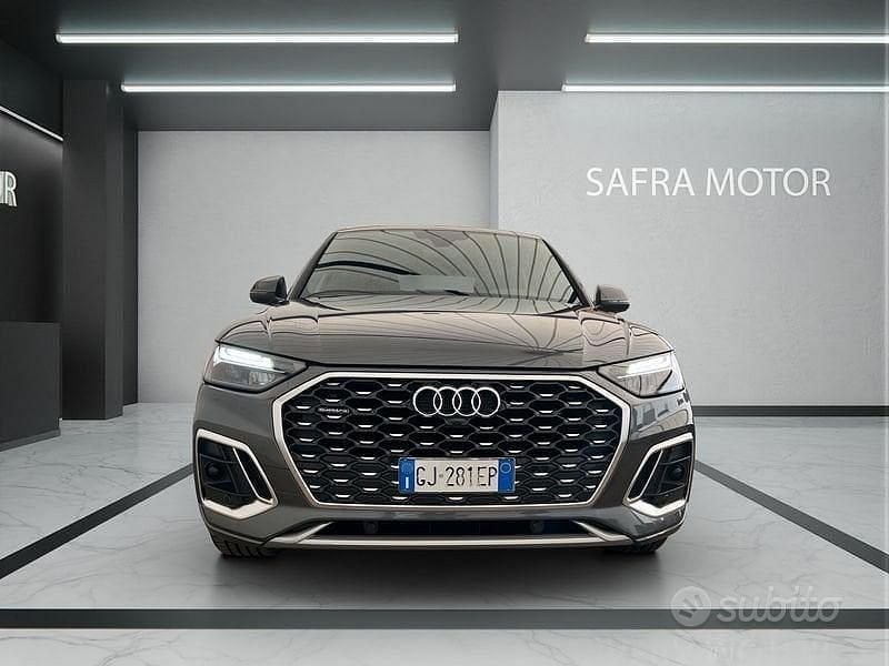 Usata Audi Q5 Sportback S-line plus 286 CV (210 kW) 2022 Grigio SUV