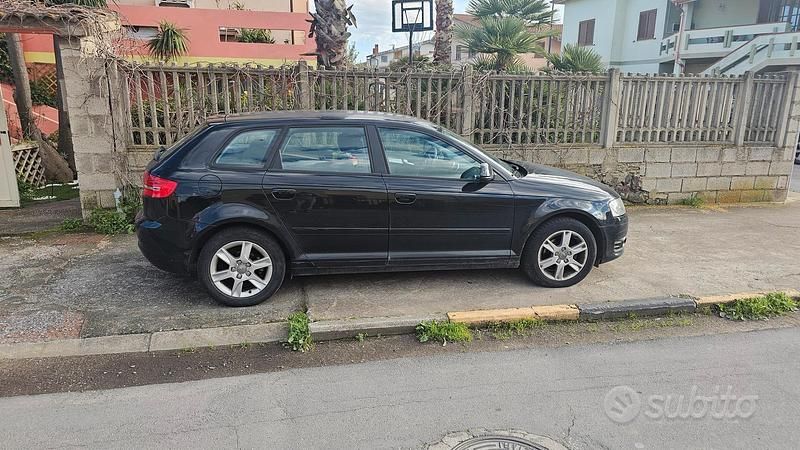 Usata Audi A3 105 CV (77 kW) 2008 Nero Utilitaria
