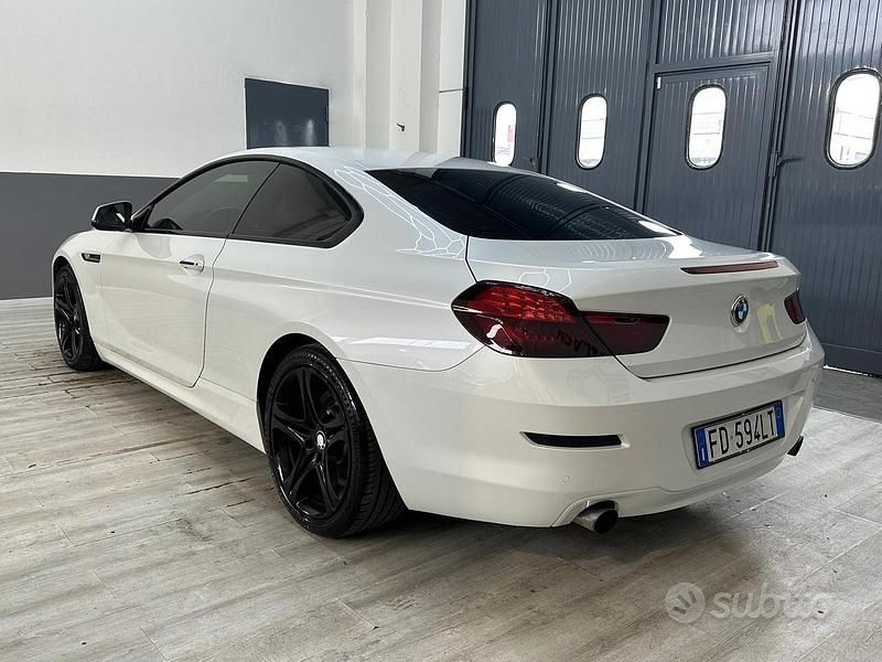 Usata BMW 640 312 CV (229 kW) 2014 Bianco Coupé