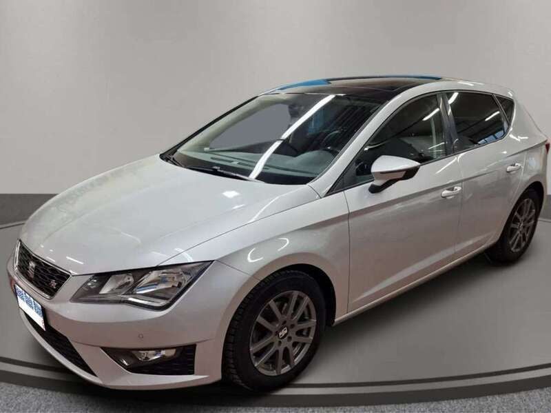 Usata Seat Leon FR 125 CV (91 kW) 2016 Argento Berlina