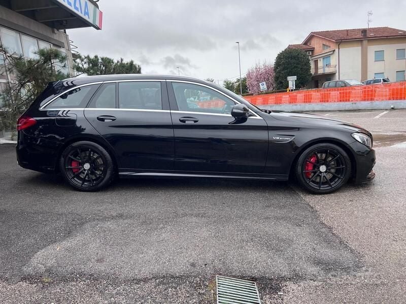 Usata Mercedes C63S AMG AMG 476 CV (350 kW) 2016 Nero Station wagon