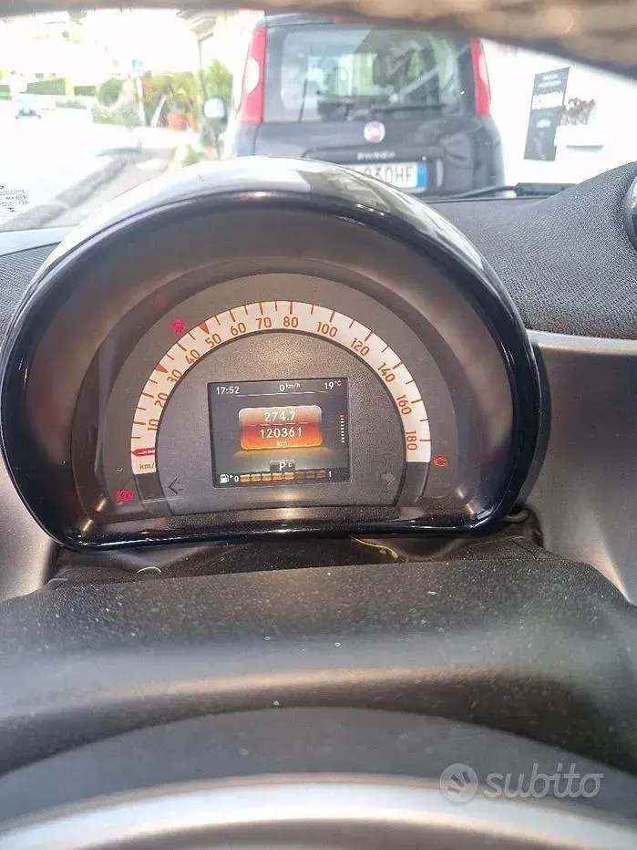 Usata Smart ForTwo Cabrio Passion 71 CV (52 kW) 2016 Nero Cabrio