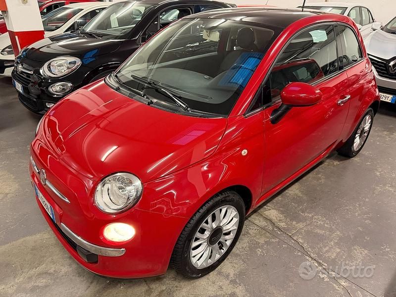Usata Fiat 500 Lounge 69 CV (50 kW) 2014 Rosso Berlina