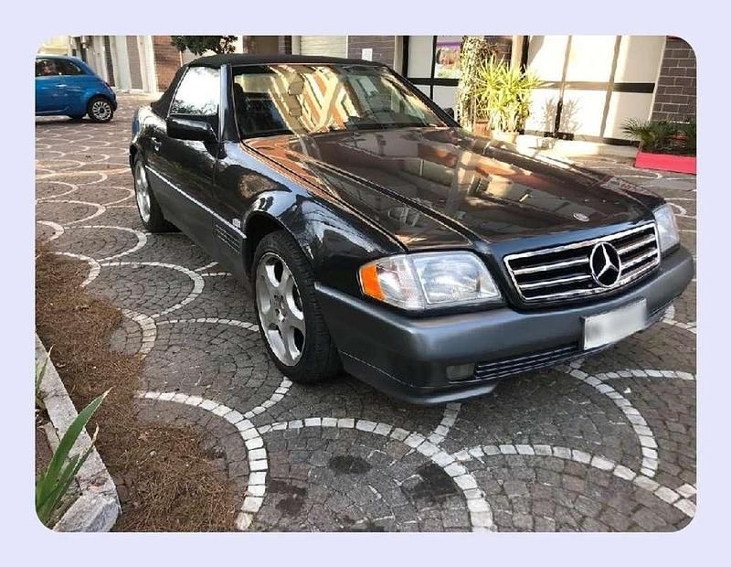 Nero Usata 1991 Mercedes SL300 Cabrio | 18.100 € - Immagine 1/4