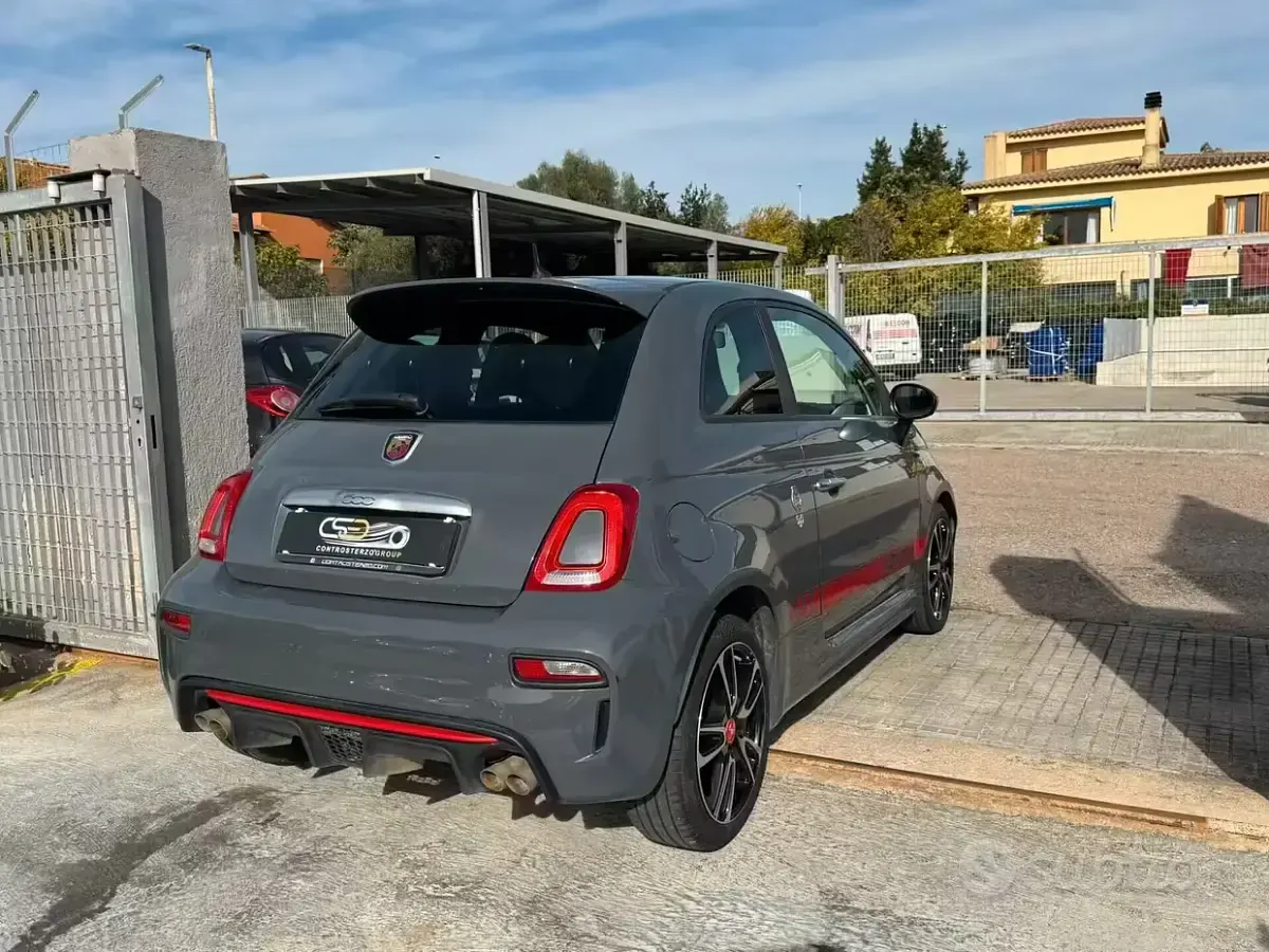 Brugt Fiat 500 Abarth 145 HK (106 kW) 2019 Grå Sedan