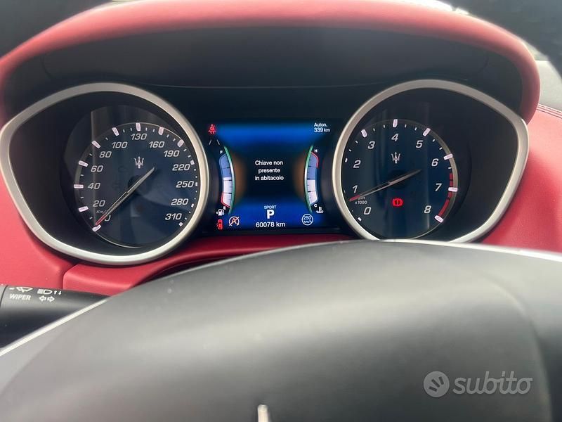 Usata Maserati Ghibli 430 CV (316 kW) 2018 Grigio Berlina