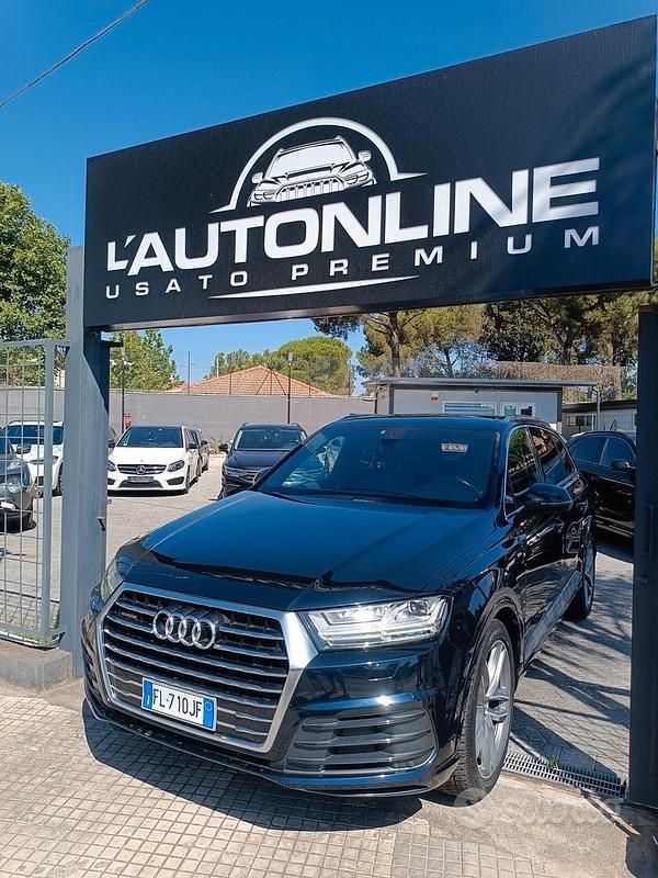 Nero Usata 2017 Audi Q7 Sport SUV | 33.650 € (Ottimo prezzo) - Immagine 1/4