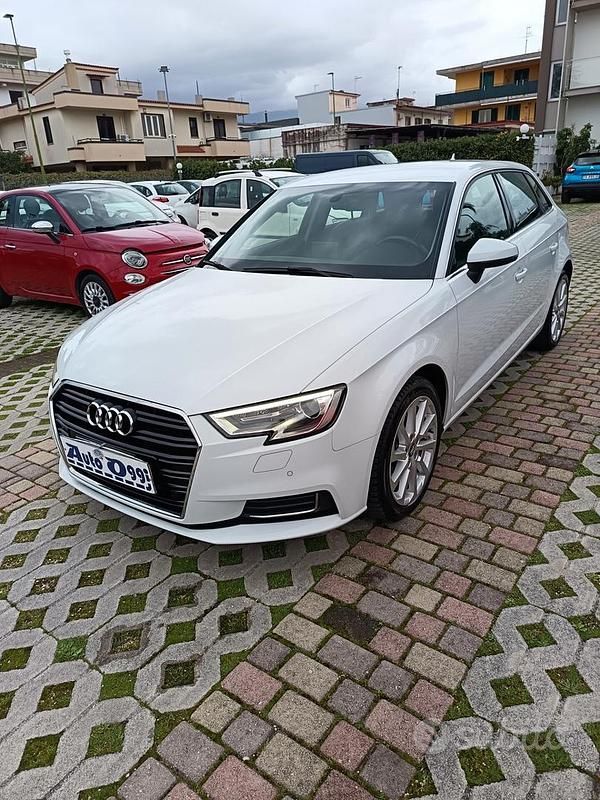 Usata Audi A3 Design 110 CV (80 kW) 2017 Bianco Berlina