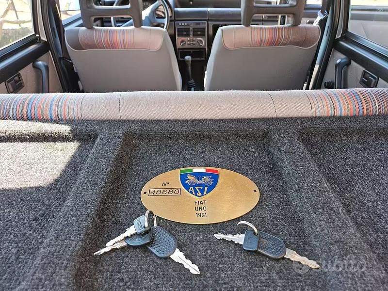 Usata Fiat Uno 58 CV (42 kW) 1991 Blu Utilitaria