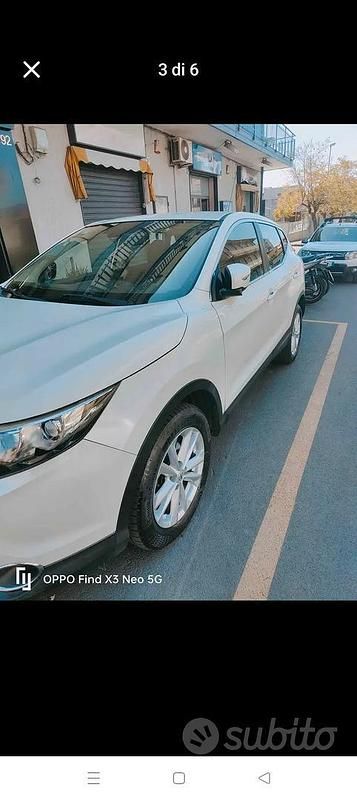 Usata Nissan Qashqai 115 CV (84 kW) 2015 Bianco SUV