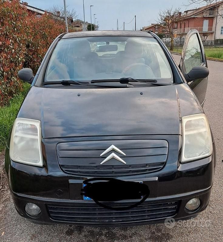 Usata Citroën C2 2007 Nero Utilitaria