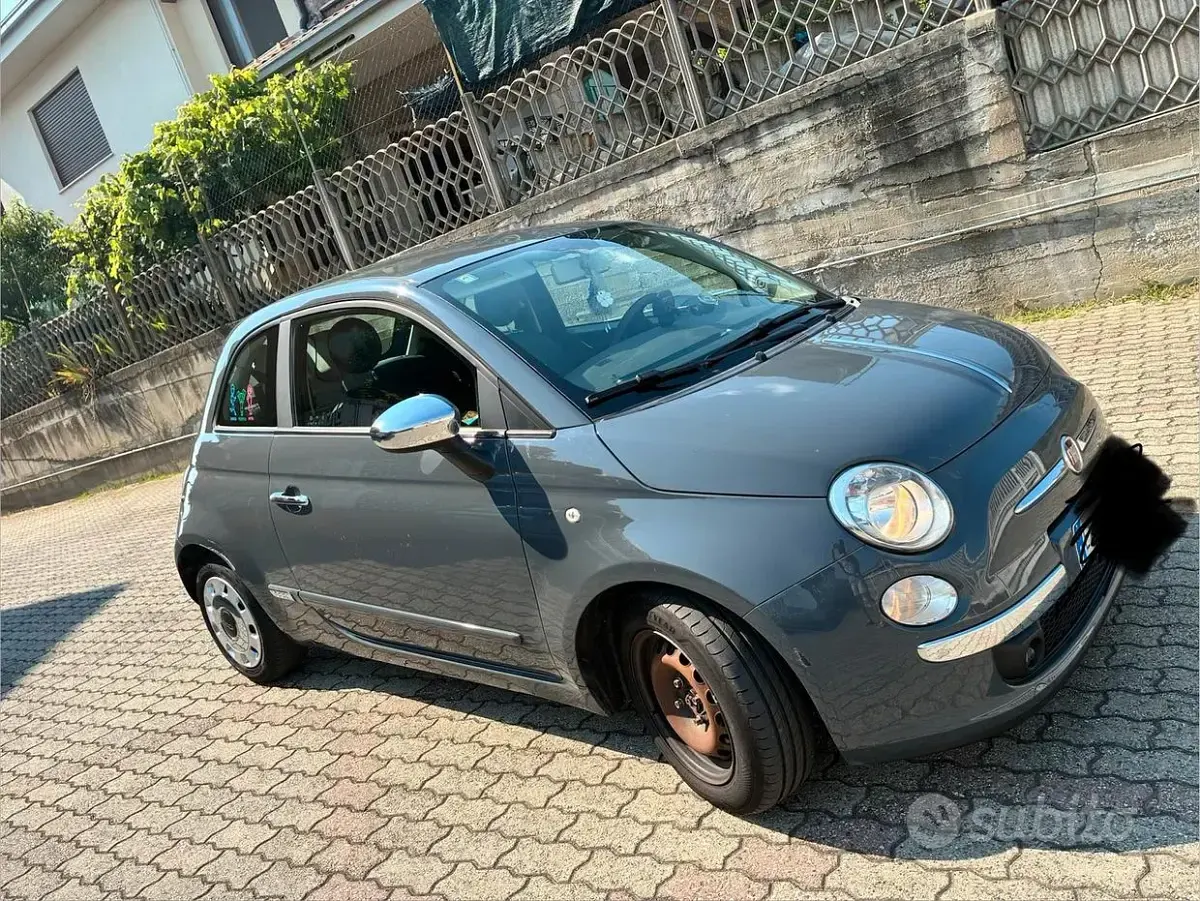 Usata Fiat 500 95 CV (69 kW) 2014 Grigio Berlina