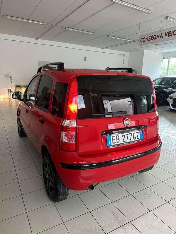 Usata Fiat Panda Easy 80 CV (58 kW) 2010 Rosso Utilitaria