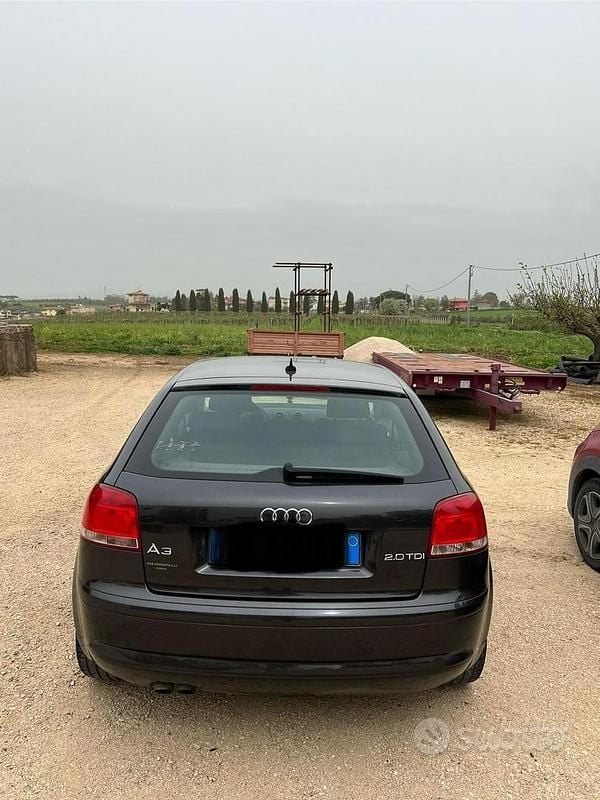 Usata Audi A3 140 CV (102 kW) 2008 Grigio Utilitaria