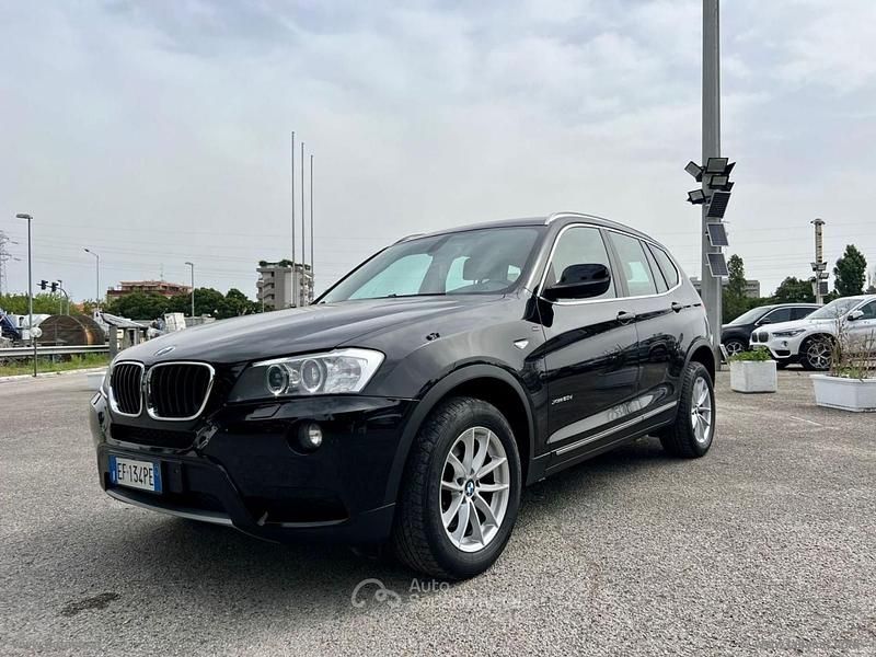 Usata BMW X3 Efficient Dynamics 184 CV (135 kW) 2011 Nero SUV