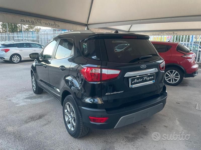 Usata Ford Ecosport Titanium 100 CV (73 kW) 2019 Nero SUV