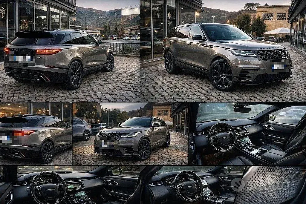 Usata Land Rover Range Rover Velar SE Dynamic 300 CV (220 kW) 2018 Nero SUV