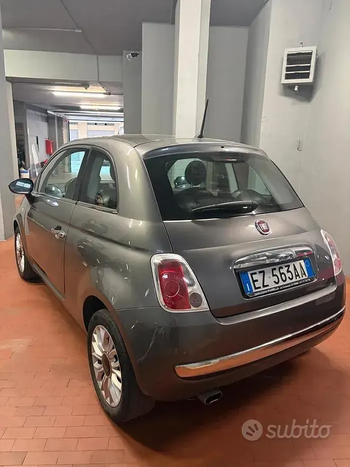 Usata Fiat 500 Lounge 69 CV (50 kW) 2014 Grigio Berlina
