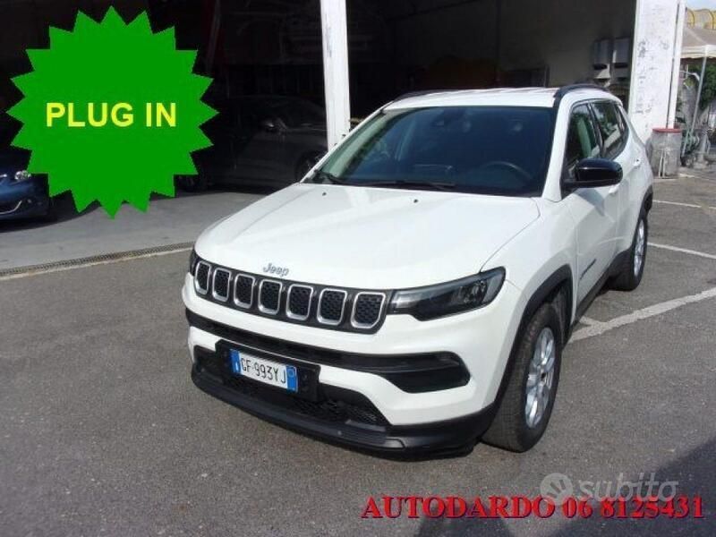 Bianco Usata 2021 Jeep Compass Longitude SUV | 17.900 € (Super prezzo) - Immagine 1/4