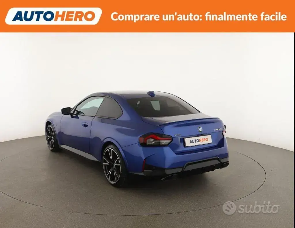 Usata BMW M240i M Sport 374 CV (275 kW) 2022 Bluazzurro Coupé