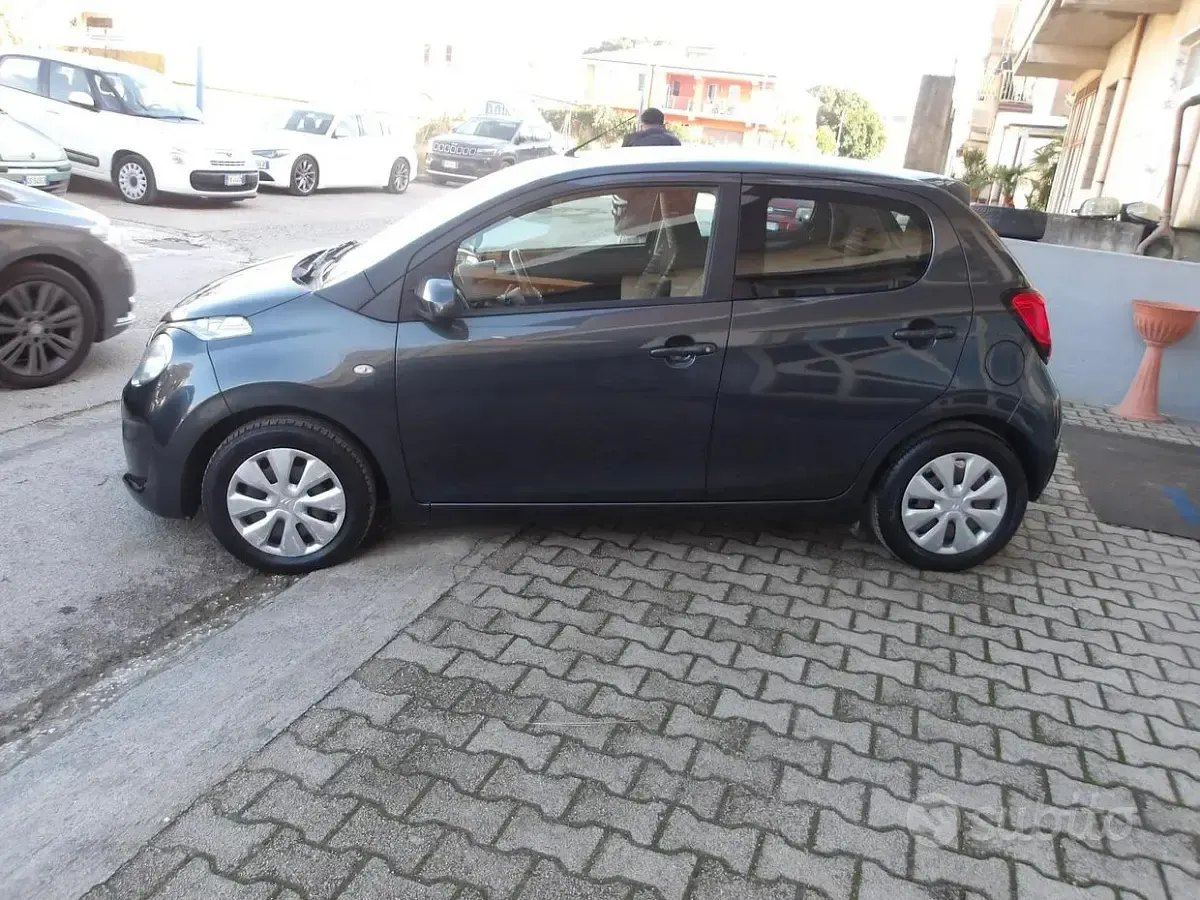 Usata Citroën C1 Feel 69 CV (50 kW) 2015 Grigio Utilitaria