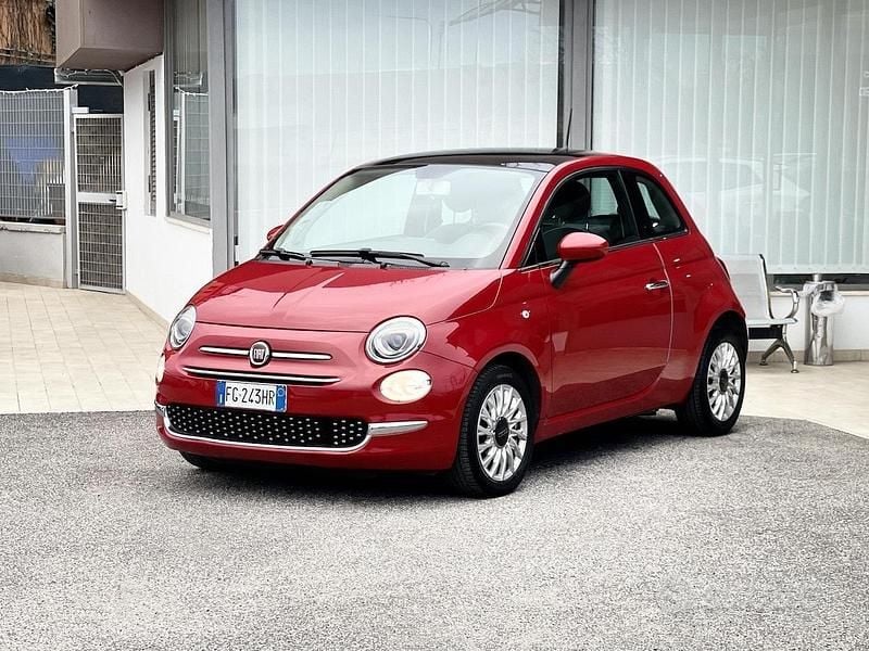 Usata Fiat 500 95 CV (69 kW) 2017 Rosso Berlina