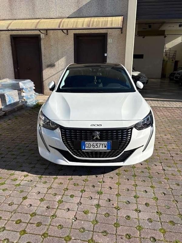 Usata Peugeot 208 Allure 101 CV (74 kW) 2021 Bianco Utilitaria