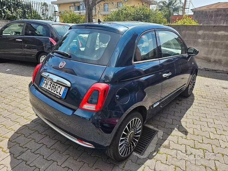 Usata Fiat 500 Lounge 69 CV (50 kW) 2017 Blu Berlina