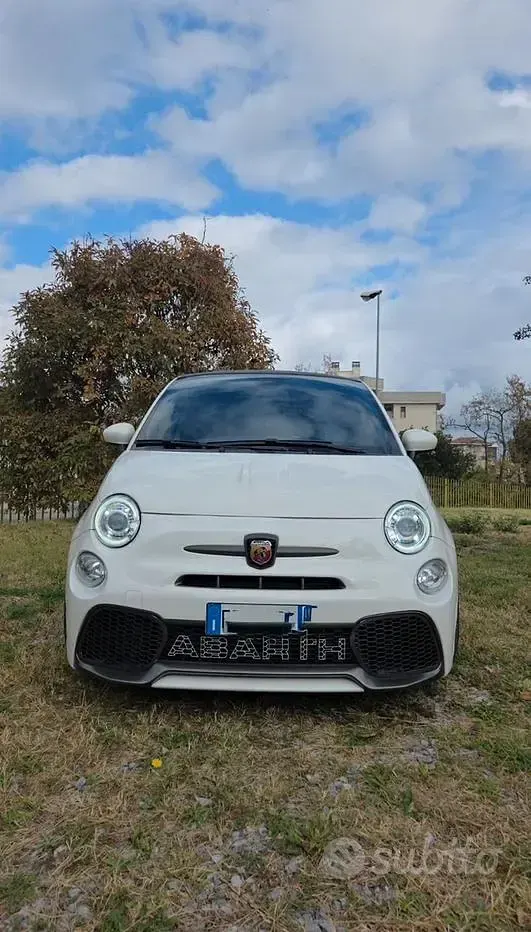 Usata Abarth 595 Turismo 160 CV (117 kW) 2017 Bianco Cabrio