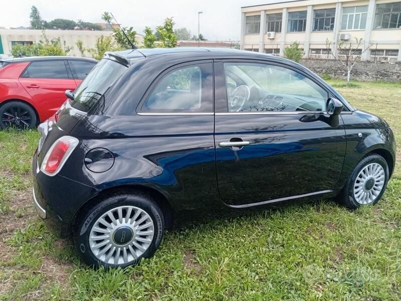 Usata Fiat 500 75 CV (55 kW) 2008 Nero Coupé