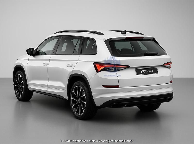 Usata Skoda Kodiaq SportLine 204 CV (150 kW) 2025 Bianco SUV