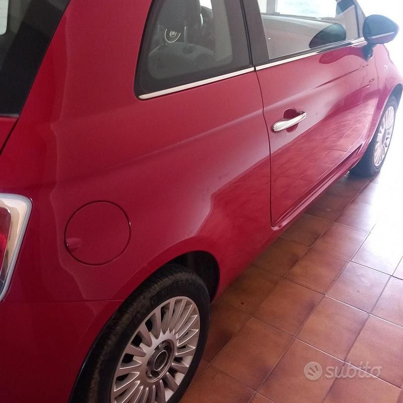 Usata Fiat 500 Lounge 2010 Rosso Berlina
