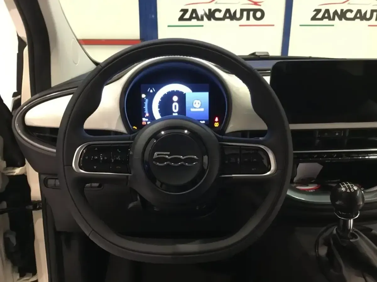 Nuova Fiat 500 65 CV (47 kW) 2026 Bianco Berlina